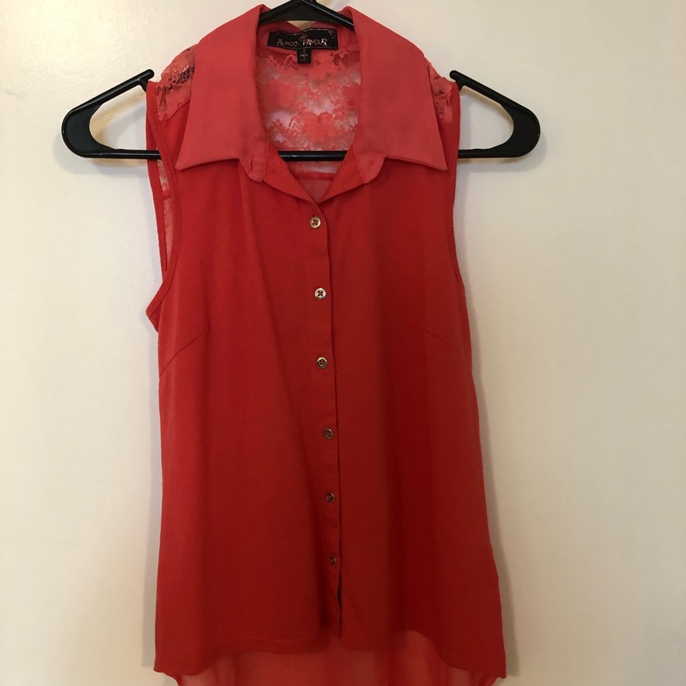 Pink blouse